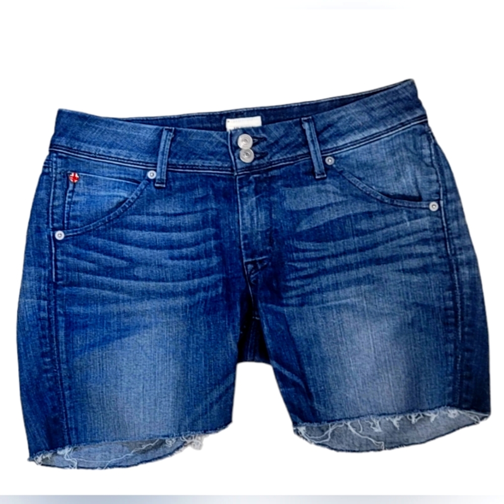 Hudson | Cut Off Blue Denim Jean Shorts | Size: 28